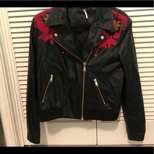 Free People Leather Jacket